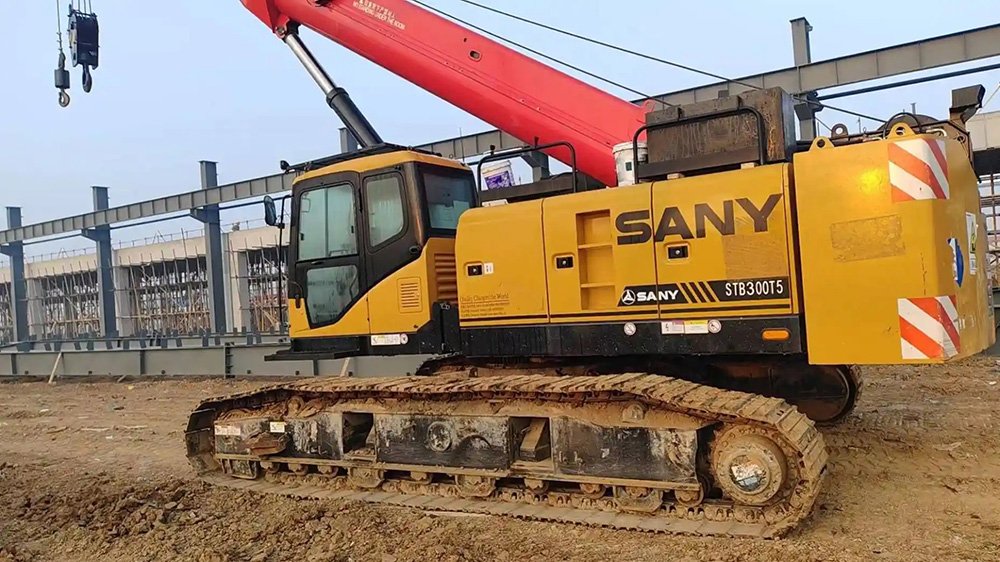 sany tracked crane
