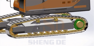 Track undercarriage structure